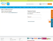 Tablet Screenshot of dealers.giftzone.co.in